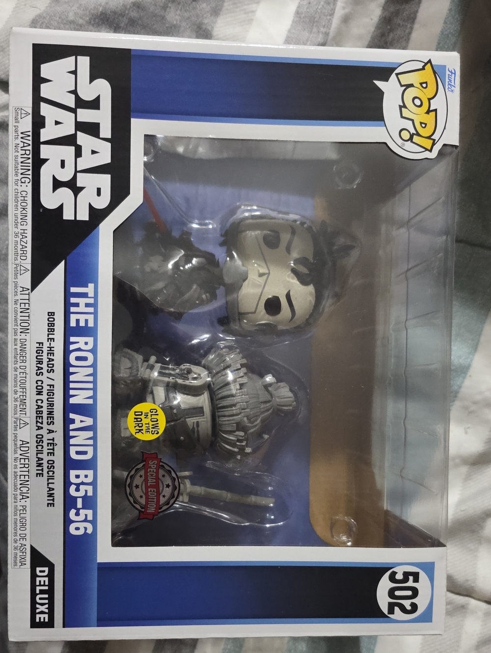 Funko Pop Bobble Head The Ronin And B5-56 #502